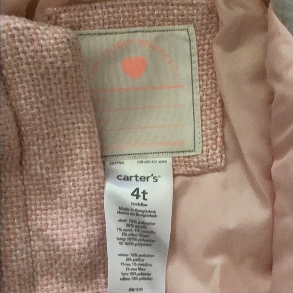 Pink jacket with ears - Picture 2 of 6